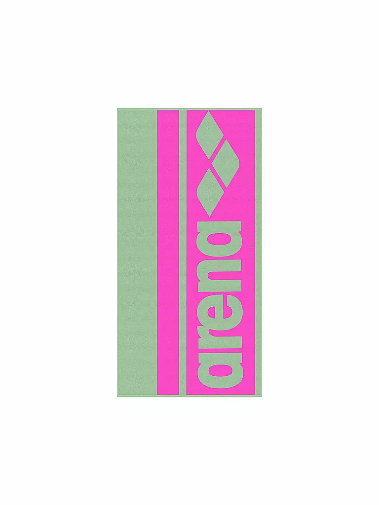 ARENA | Telo da bagno con logo jacquard | Fucsia