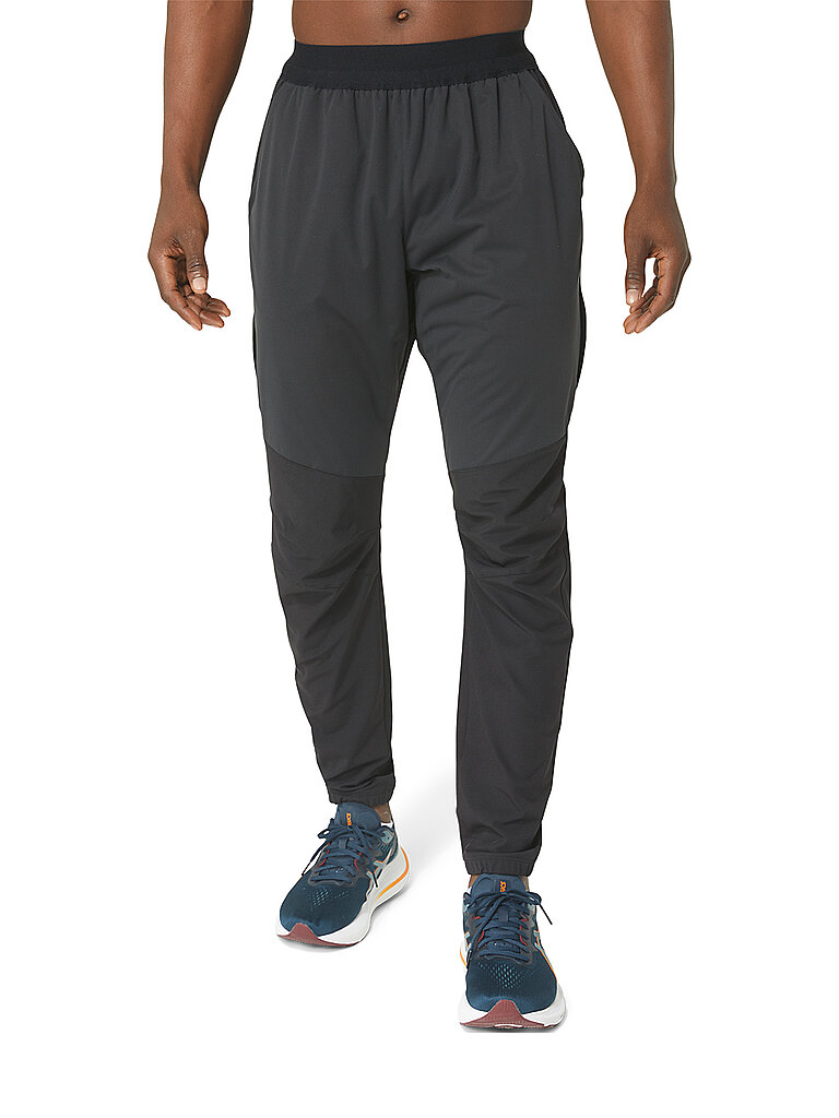 Pantaloni da running invernali da uomo nero S