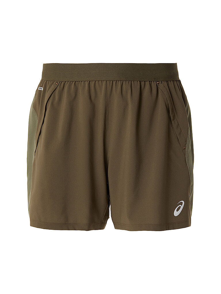 Pantaloncini da running da uomo Road 5 pollici marrone XL