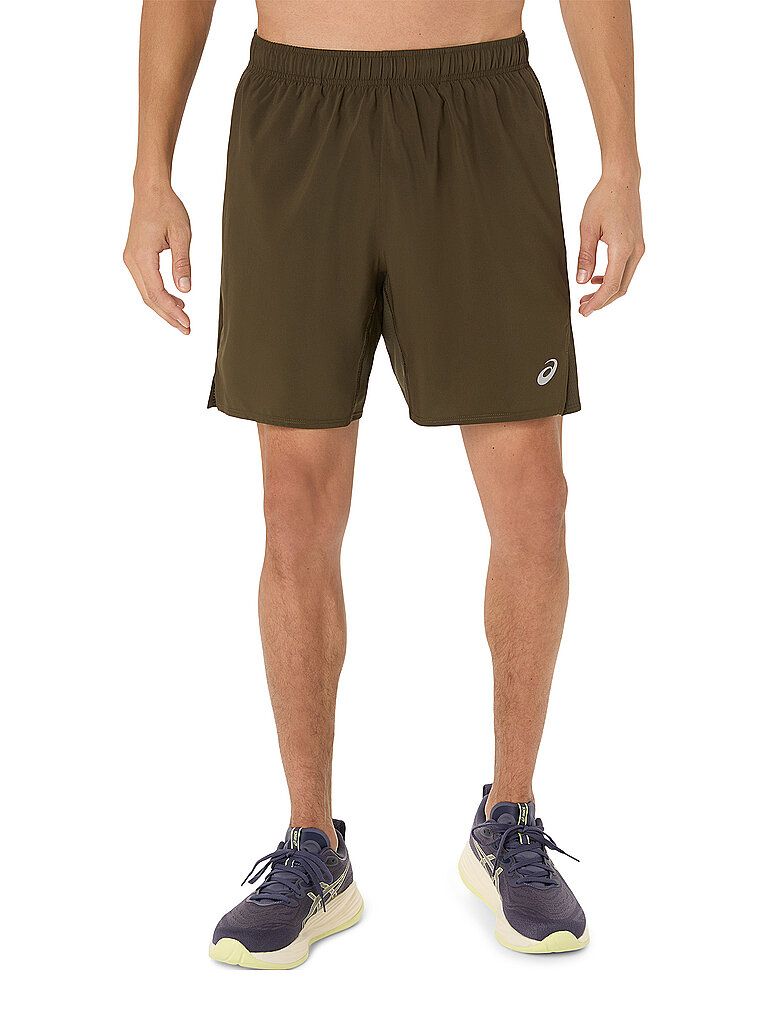 Pantaloncini da running da uomo Core 7IN marrone L