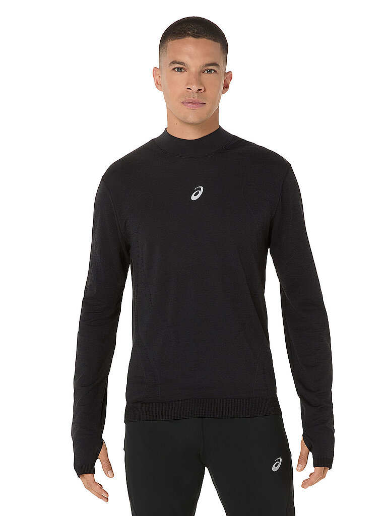 Maglia da running da uomo Road Winter Seamless nero XL