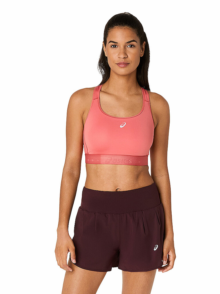 Reggiseno sportivo da donna Compression High Support corallo XS