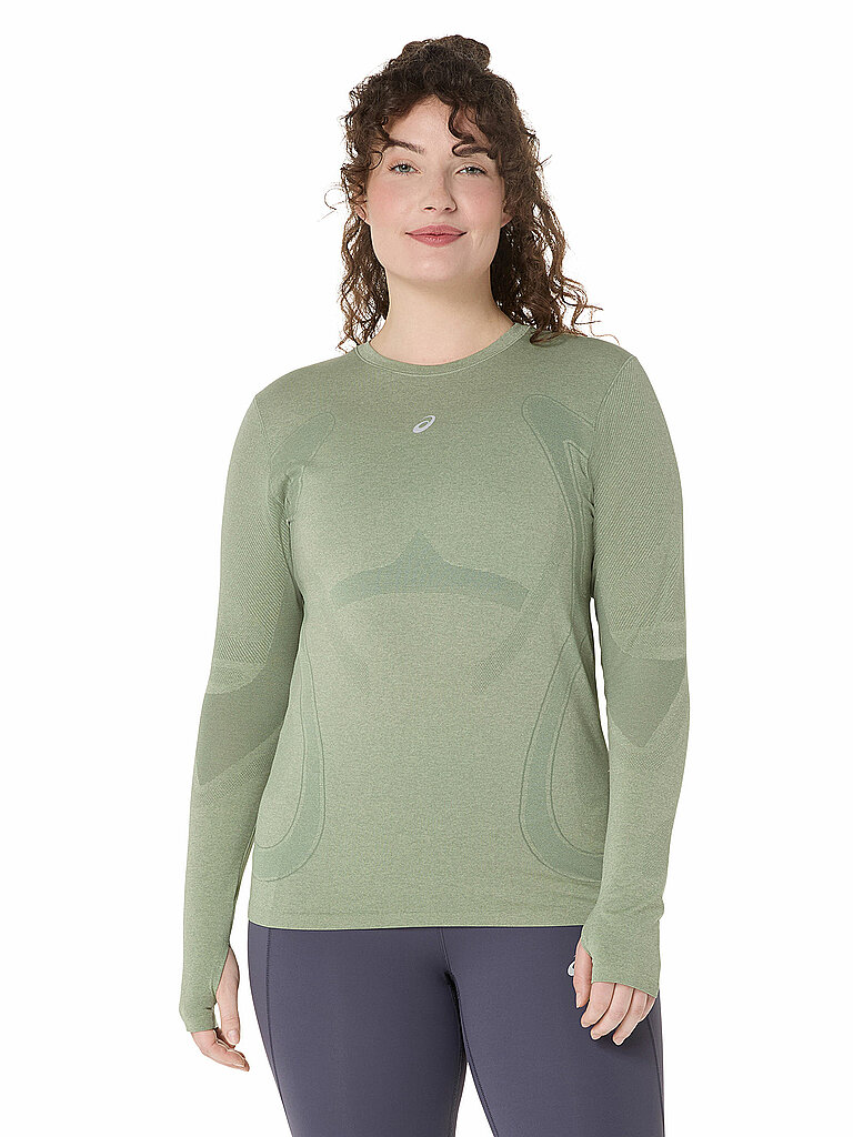 Maglietta da running da donna Road Seamless oliva M