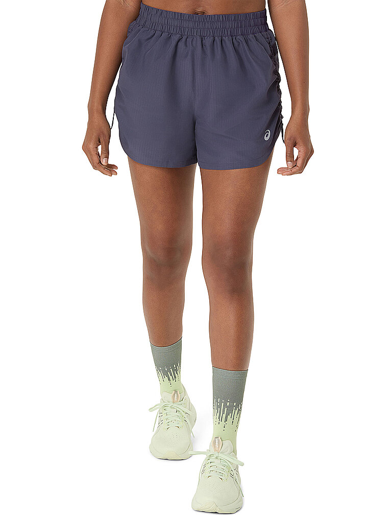 Nagino Run Adjustable 4inch Pantaloncini da corsa da donna blu XS