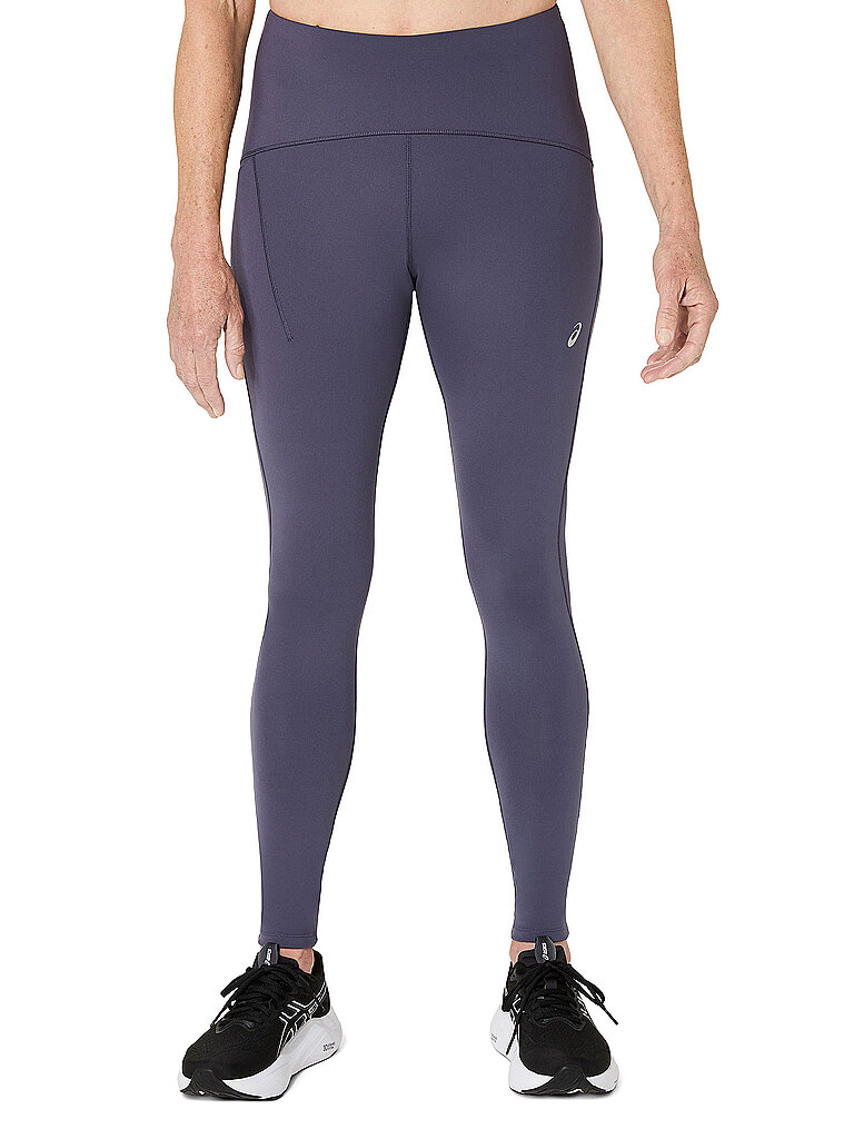 Lauftight invernale da donna a vita alta blu L