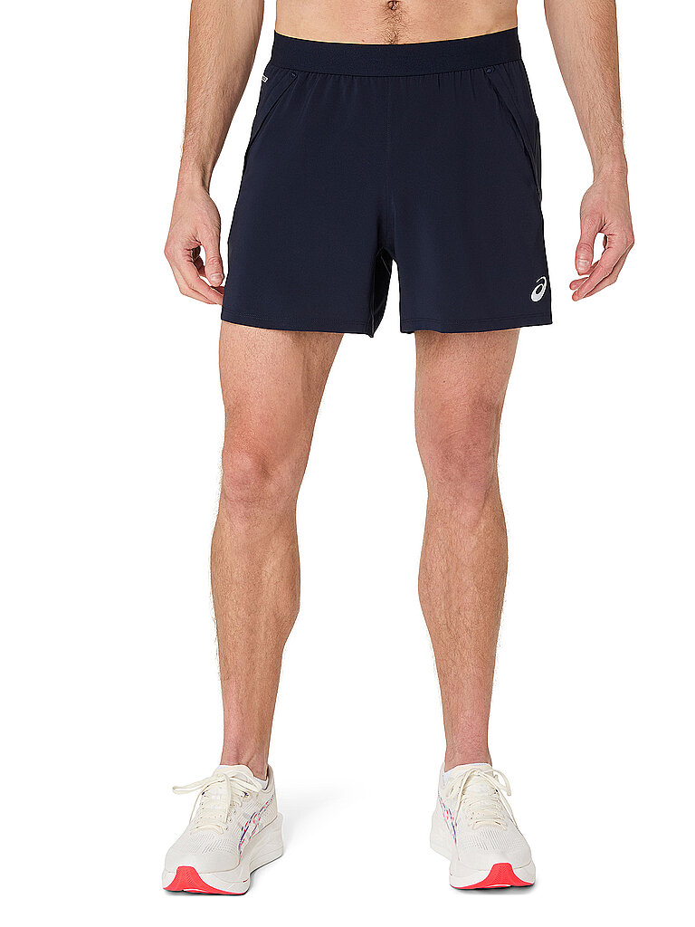 Pantaloncini da running da uomo Road 5 pollici blu S