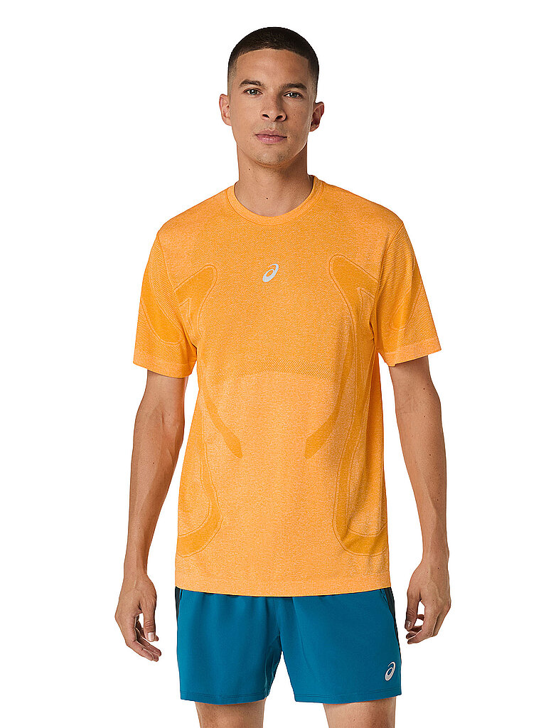 Maglietta da running da uomo Road Seamless arancione L