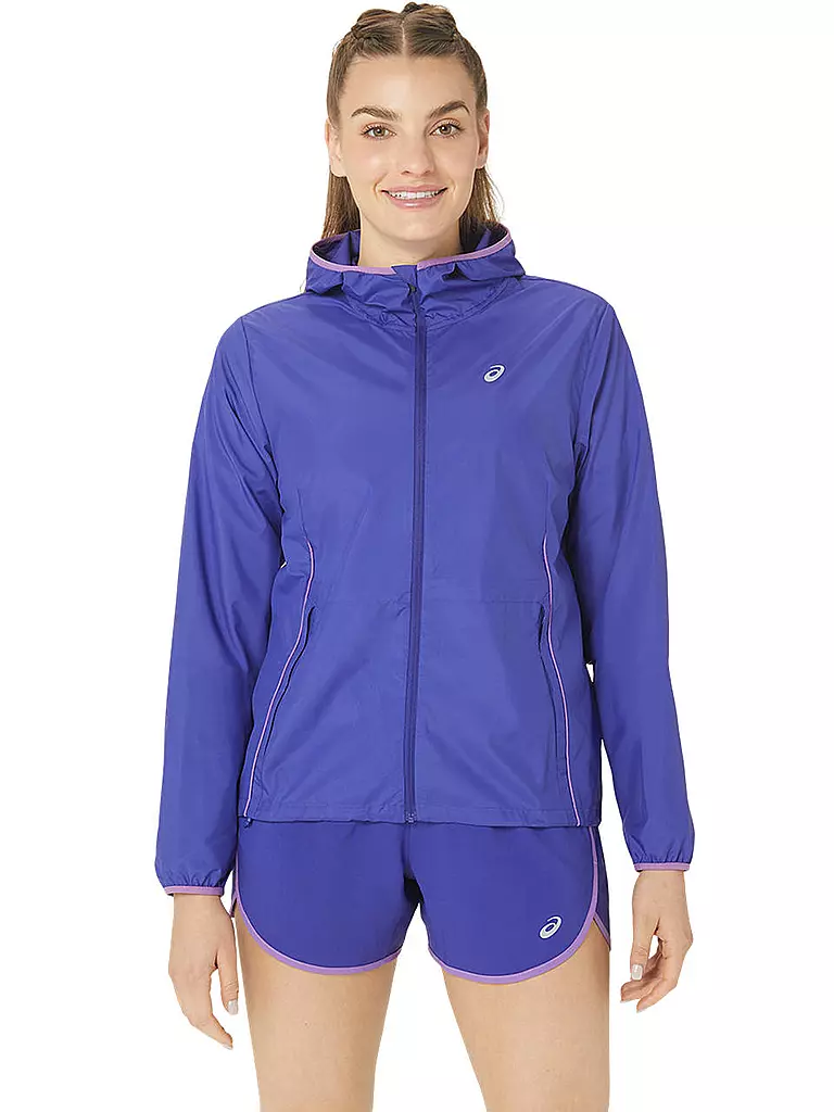 ASICS | Damen Laufjacke Icon Light Packable | Blu