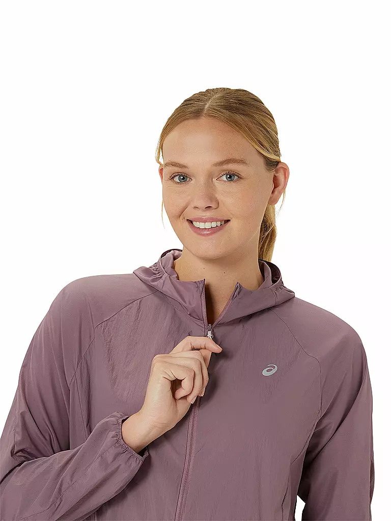 ASICS | Damen Laufjacke Road Packable | Rosa