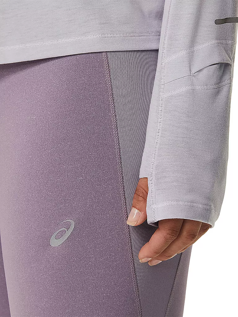 ASICS | Damen Laufshirt METARUN™ 1/2 Zip LS | Lilla