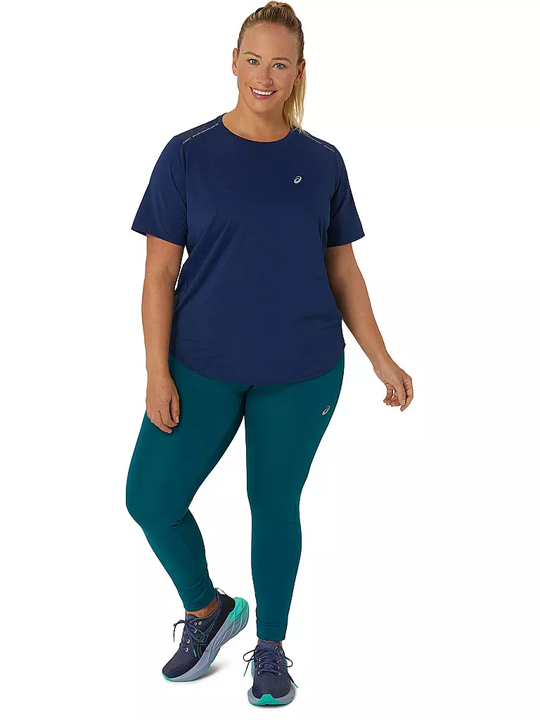 ASICS | Damen Laufshirt Road SS Top | Blu scuro