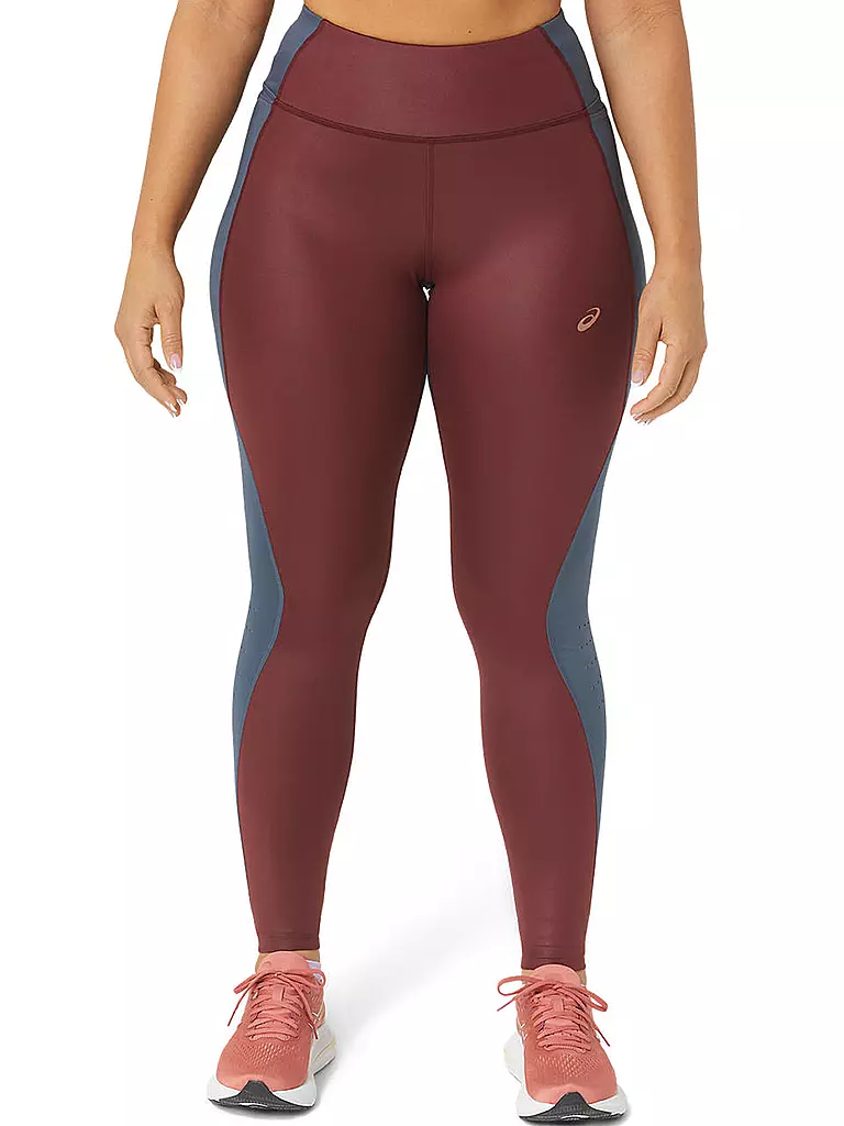 ASICS | Damen Lauftight Nagino Run | Rosso scuro