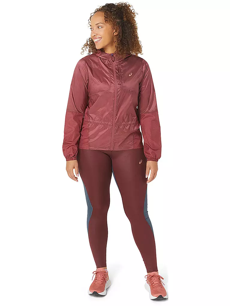 ASICS | Damen Lauftight Nagino Run | Rosso scuro