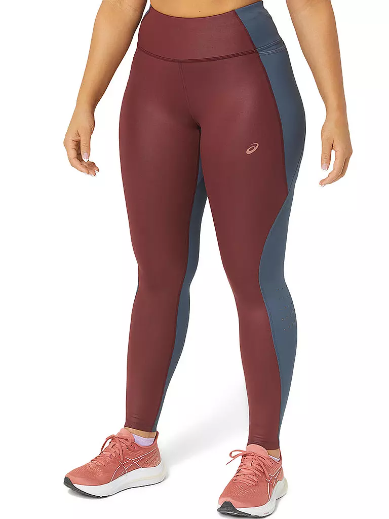 ASICS | Damen Lauftight Nagino Run | Rosso scuro