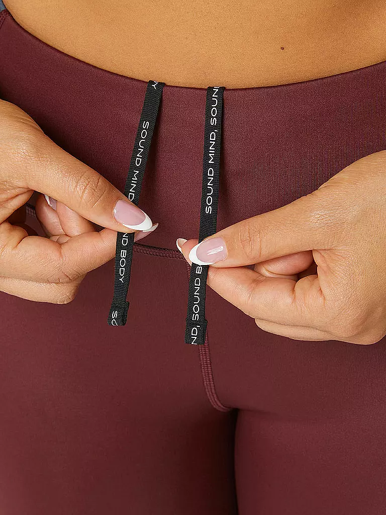 ASICS | Damen Lauftight Nagino Run | Rosso scuro