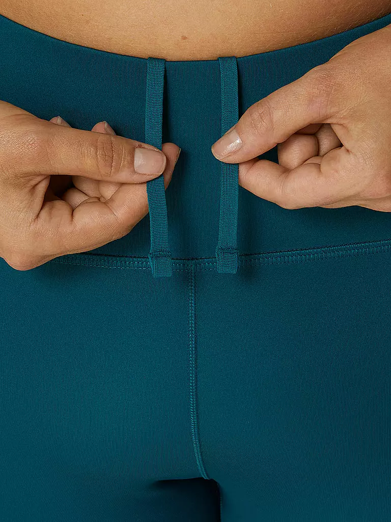 ASICS | Damen Lauftight Road High Waist | Verde scuro
