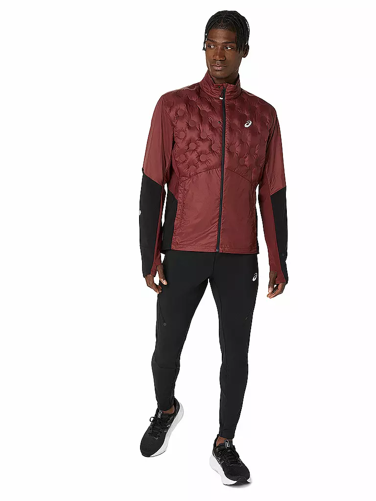 ASICS | Giacca da running invernale Road da uomo | Rosso scuro