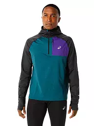ASICS | Herren Laufhoodie Winter Run LS | Petrolio