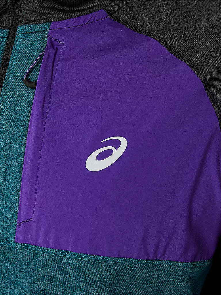 ASICS | Herren Laufhoodie Winter Run LS | Petrolio