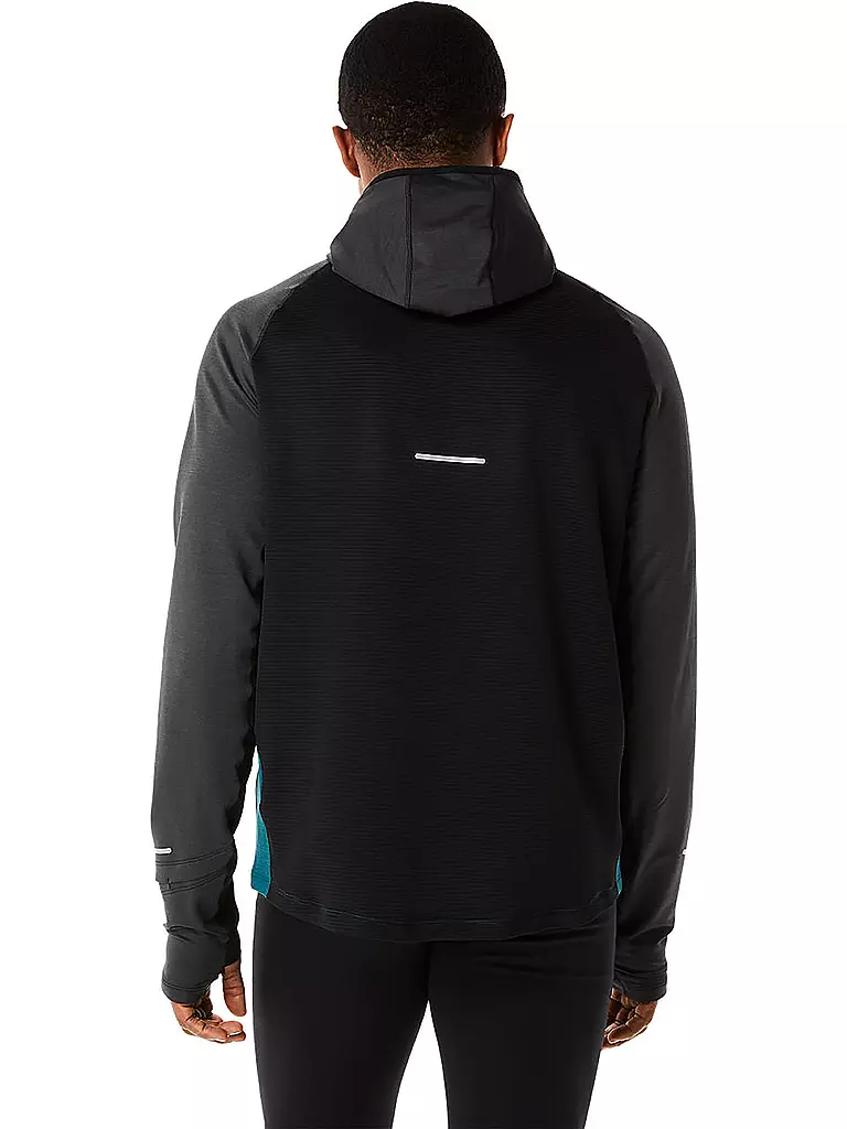 ASICS | Herren Laufhoodie Winter Run LS | Petrolio