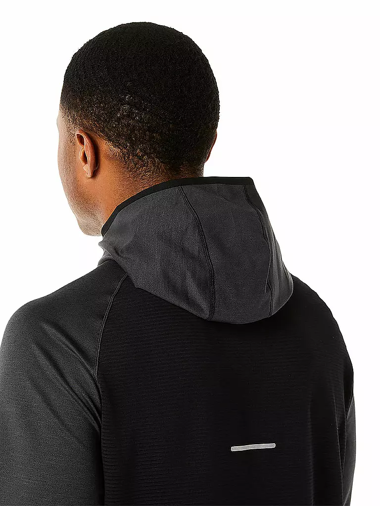 ASICS | Herren Laufhoodie Winter Run LS | Petrolio