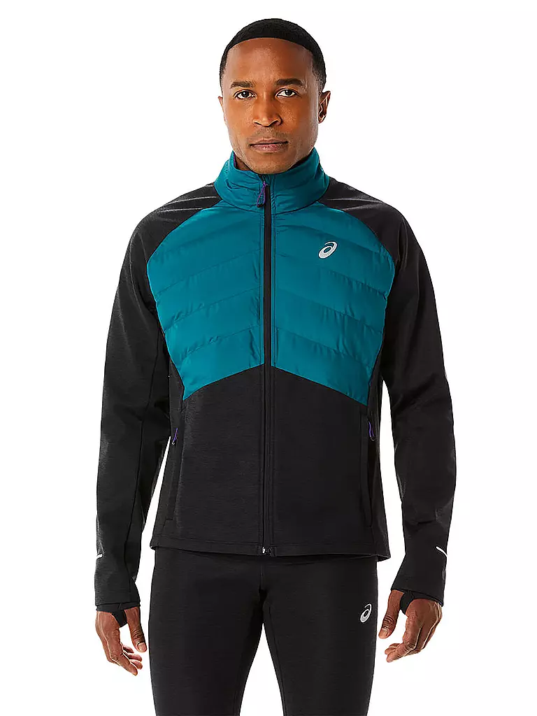 ASICS | Herren Laufjacke Winter Run Jacket | Petrolio