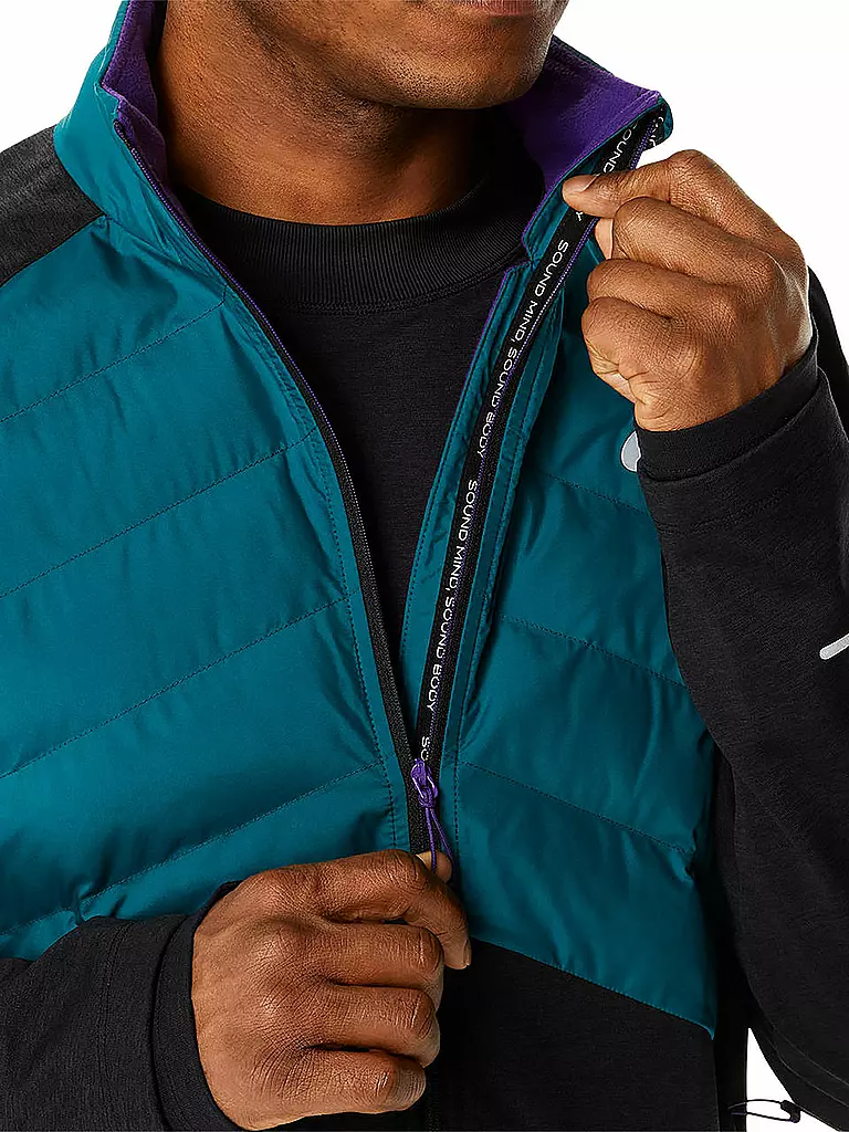 ASICS | Herren Laufjacke Winter Run Jacket | Petrolio