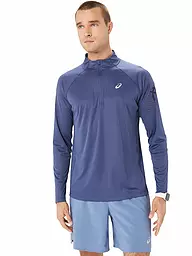 ASICS | Herren Laufshirt Icon LS 1/2 Zip | Blu