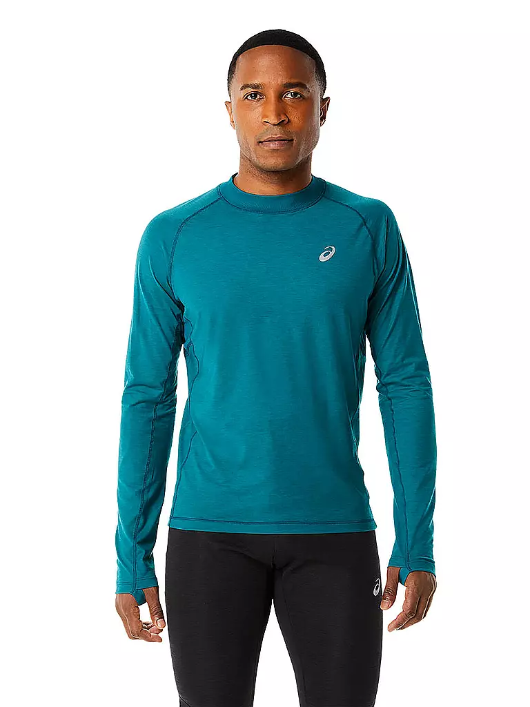 ASICS | Herren Laufshirt Winter Run LS Top | Petrolio