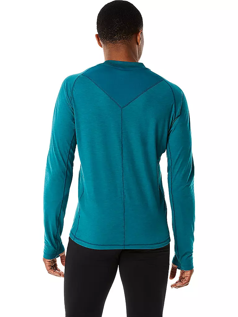 ASICS | Herren Laufshirt Winter Run LS Top | Petrolio