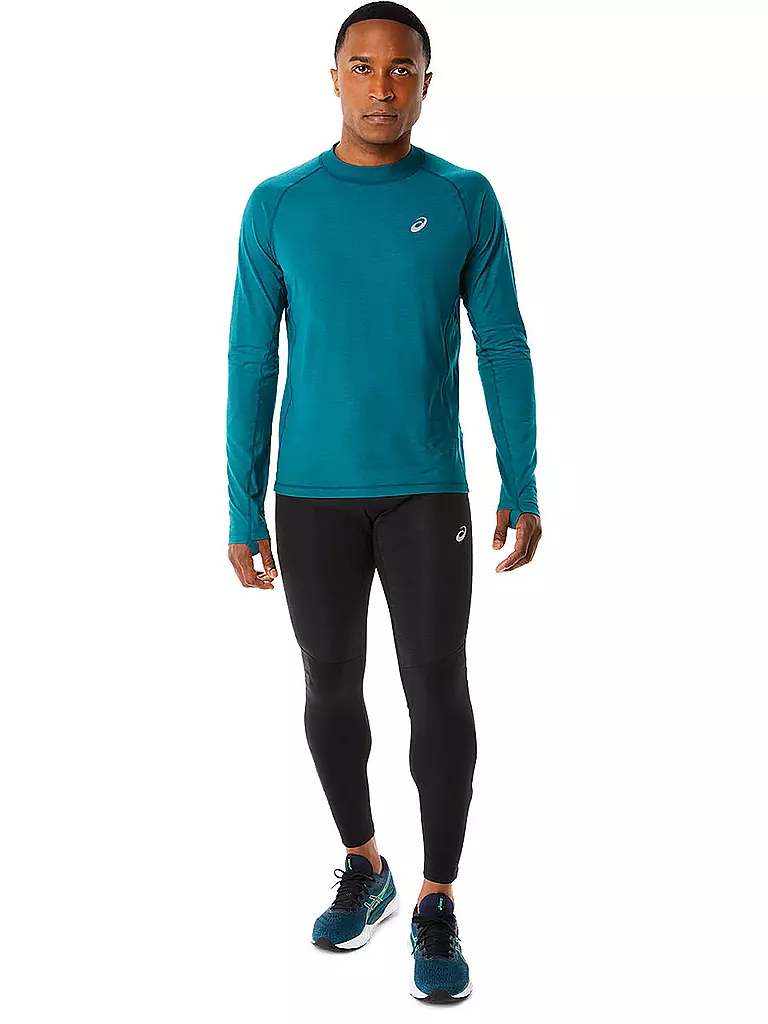 ASICS | Herren Laufshirt Winter Run LS Top | Petrolio
