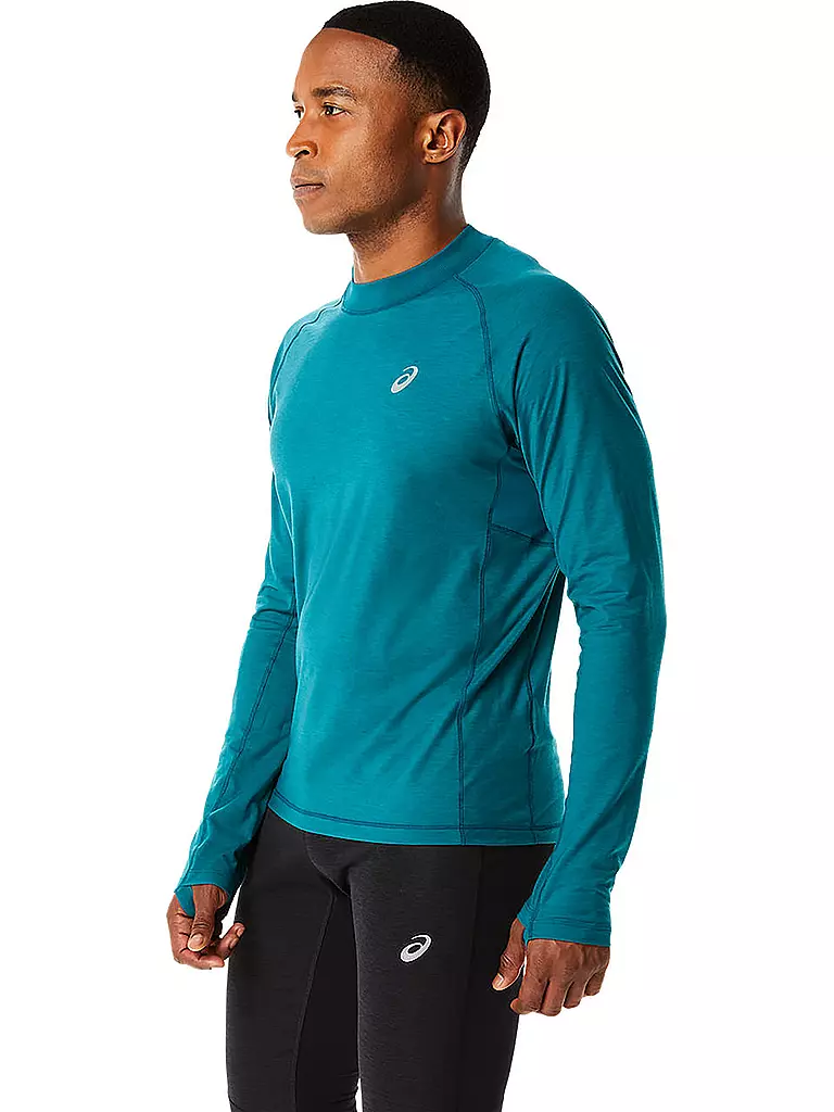 ASICS | Herren Laufshirt Winter Run LS Top | Petrolio