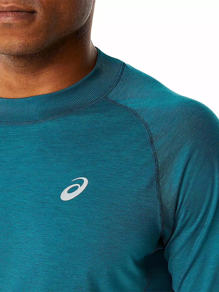 ASICS | Herren Laufshirt Winter Run LS Top | Petrolio