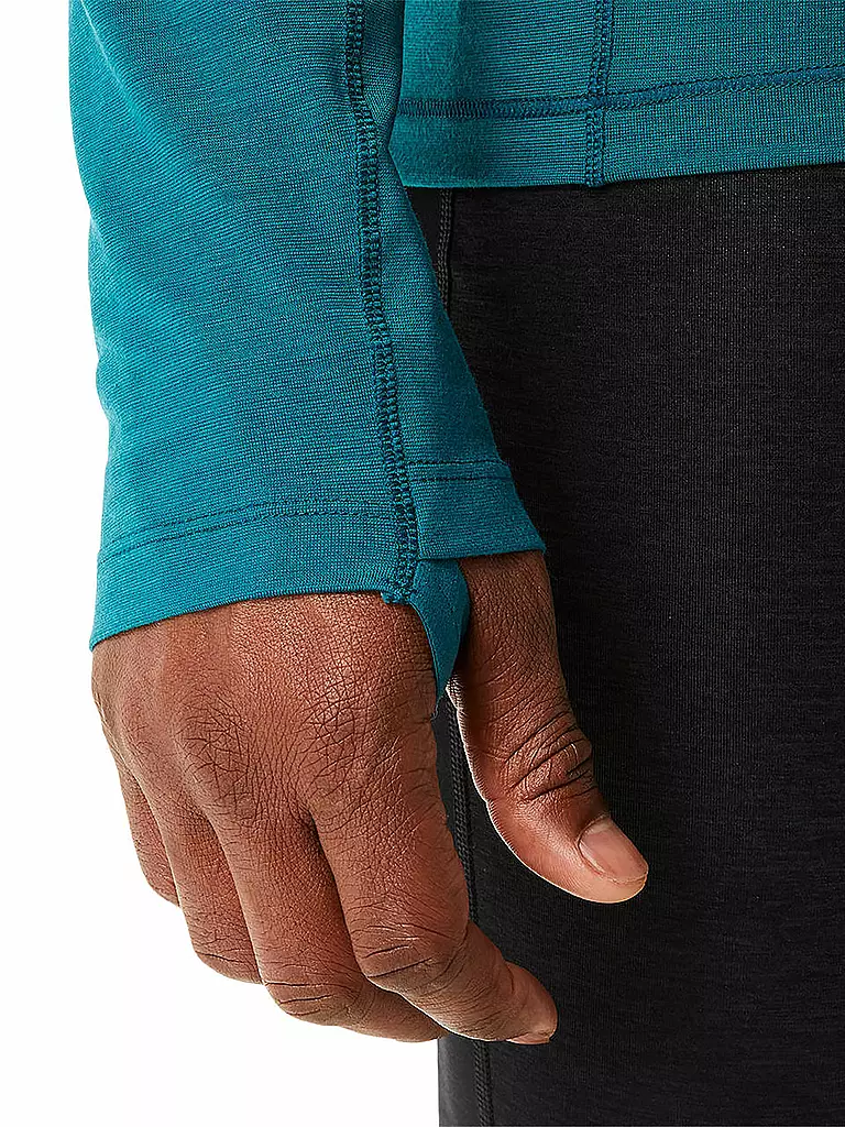 ASICS | Herren Laufshirt Winter Run LS Top | Petrolio