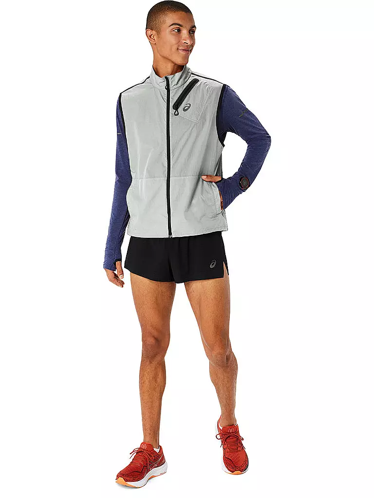 ASICS | Herren Laufweste METARUN™ Packable Vest | Grigio