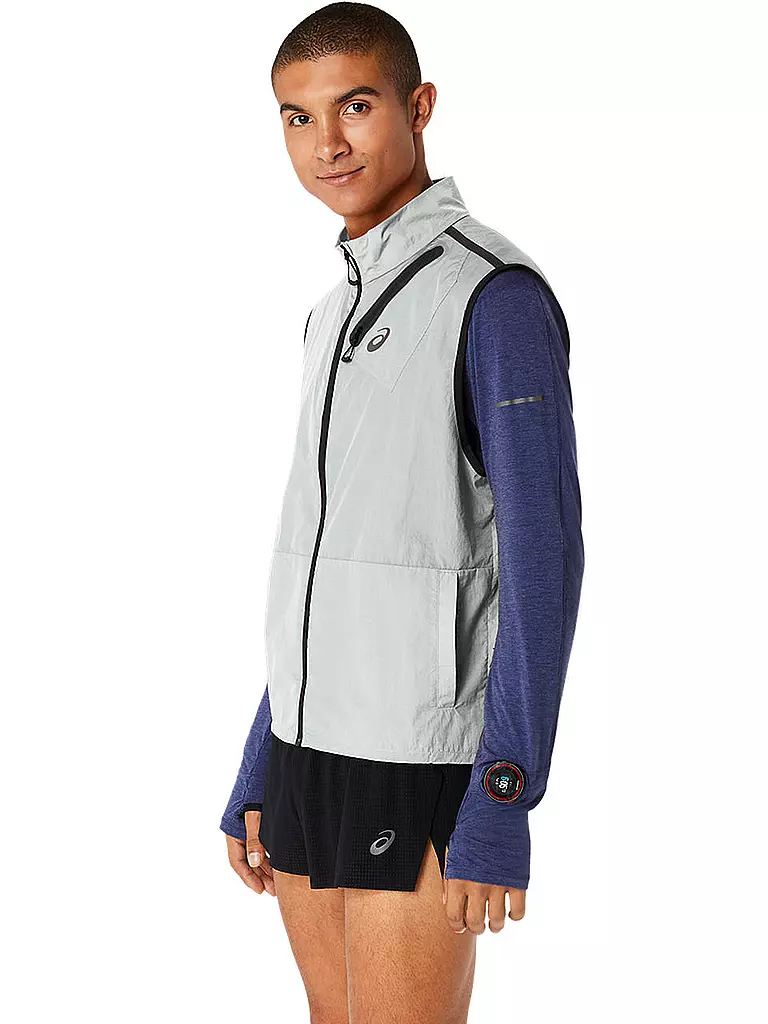 ASICS | Herren Laufweste METARUN™ Packable Vest | Grigio