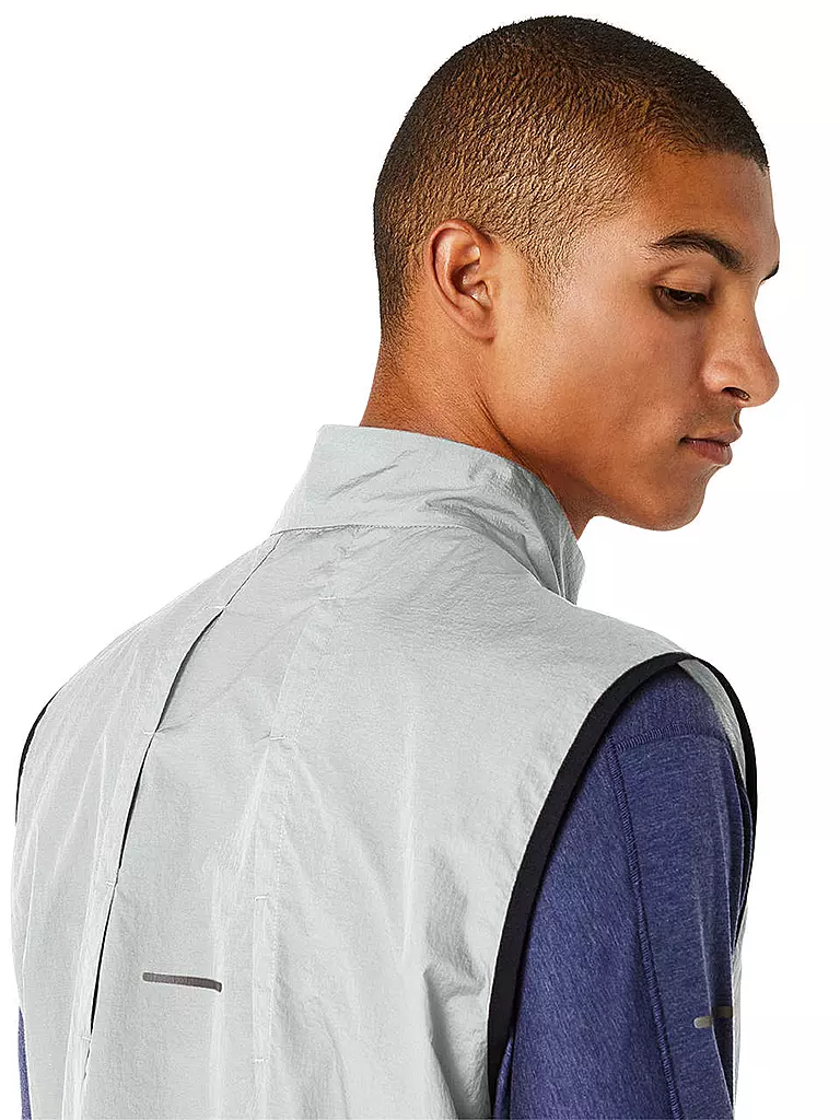 ASICS | Herren Laufweste METARUN™ Packable Vest | Grigio
