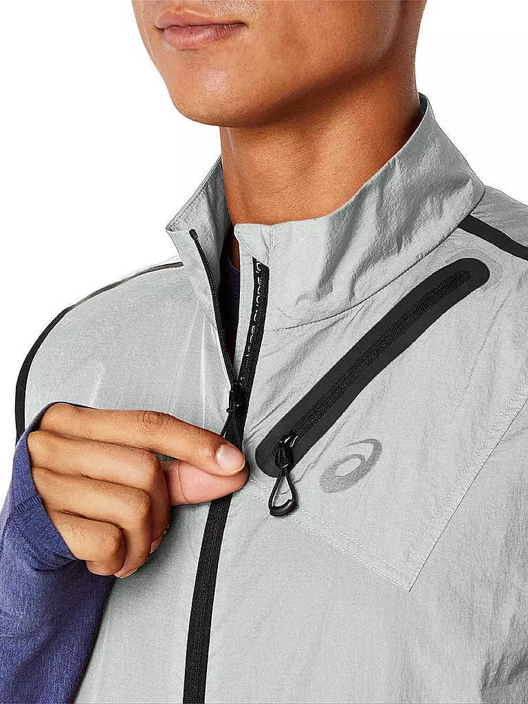 ASICS | Herren Laufweste METARUN™ Packable Vest | Grigio