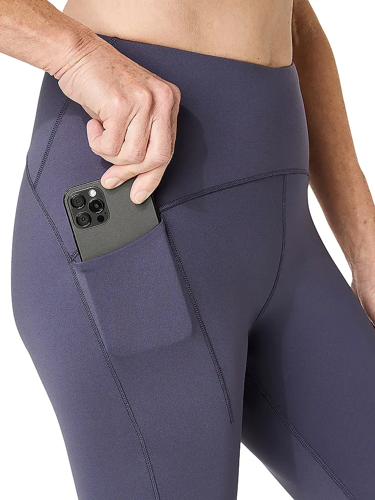 ASICS | Lauftight invernale da donna a vita alta | Blu scuro