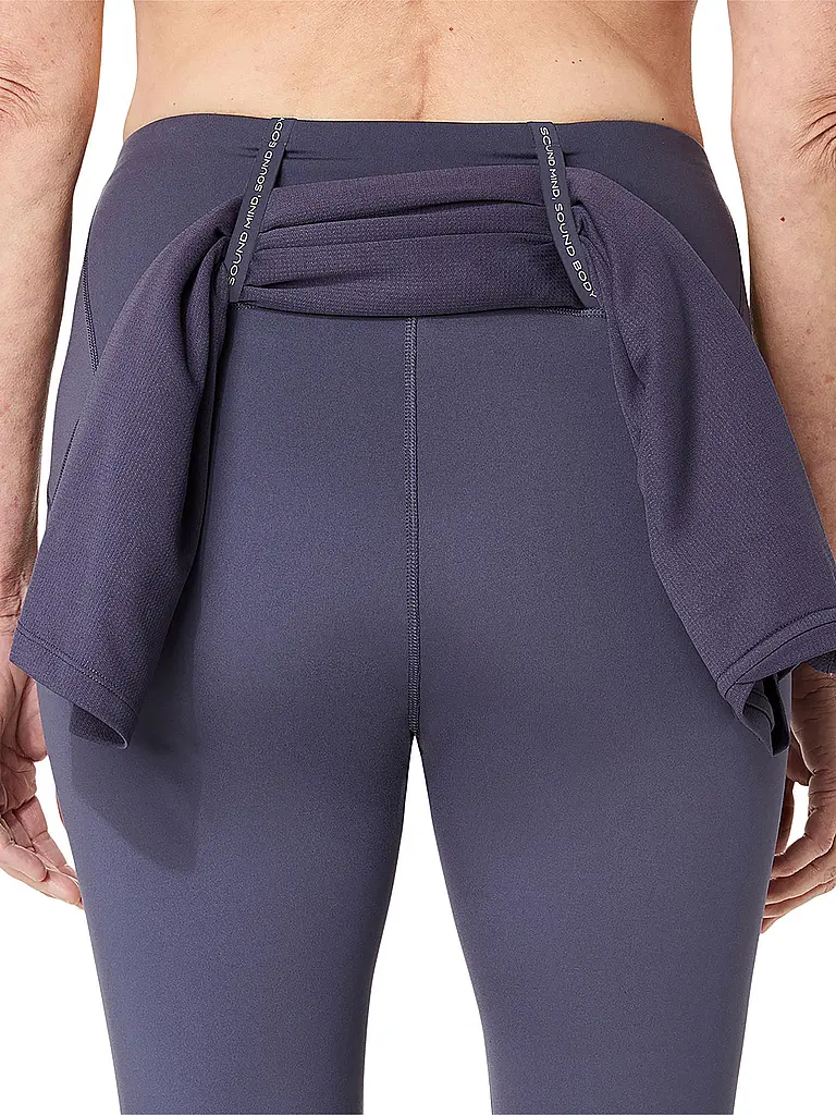 ASICS | Lauftight invernale da donna a vita alta | Blu scuro