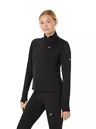 ASICS | Maglia da running da donna Road Winter 1/2 Zip | Nero
