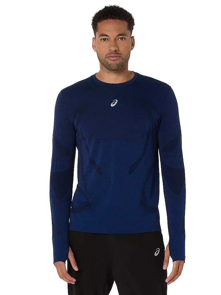 ASICS | Maglia da running da uomo Road Seamless | Blu scuro