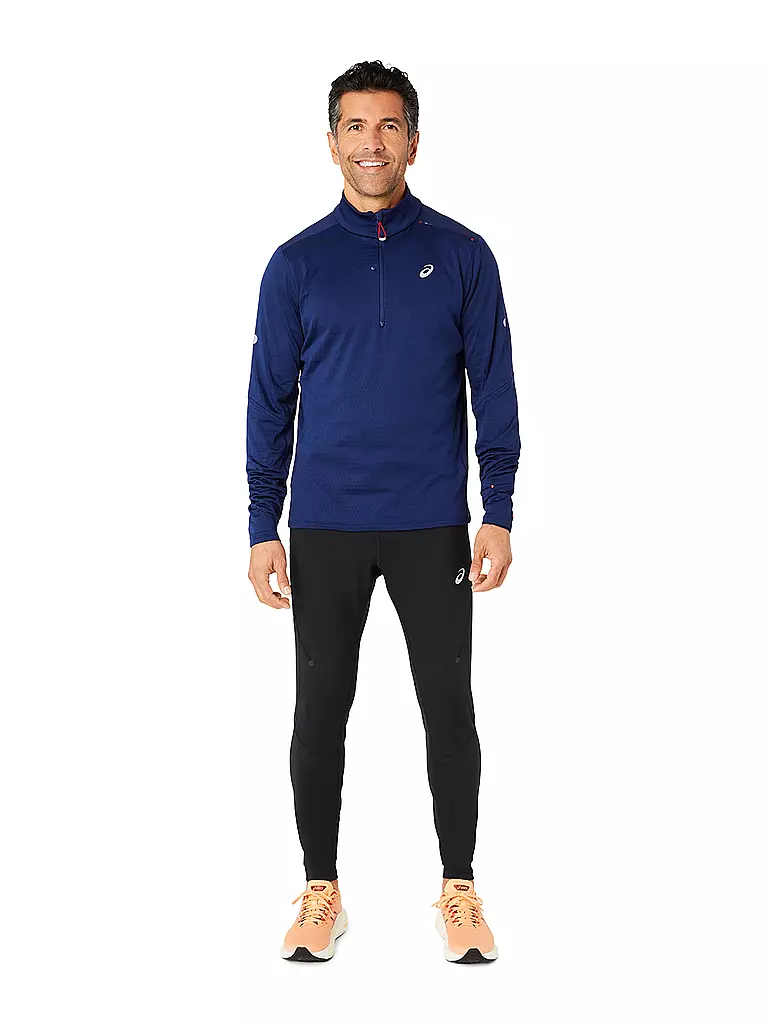 ASICS | Maglia da running da uomo Road Winter 1/2 Zip | Blu