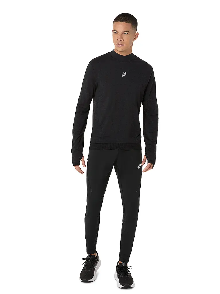 ASICS | Maglia da running da uomo Road Winter Seamless | Nero
