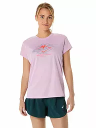 ASICS | Maglietta da running da donna Fujitrail Logo SS Top | Rosa