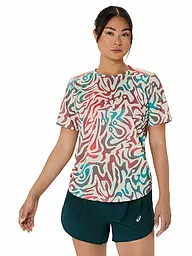 ASICS | Maglietta da running da donna Road All Over Print SS Top | Multicolore