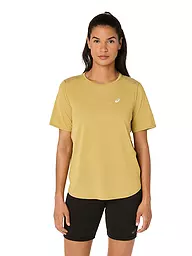 ASICS | Maglietta da running da donna Road SS Top | Senape