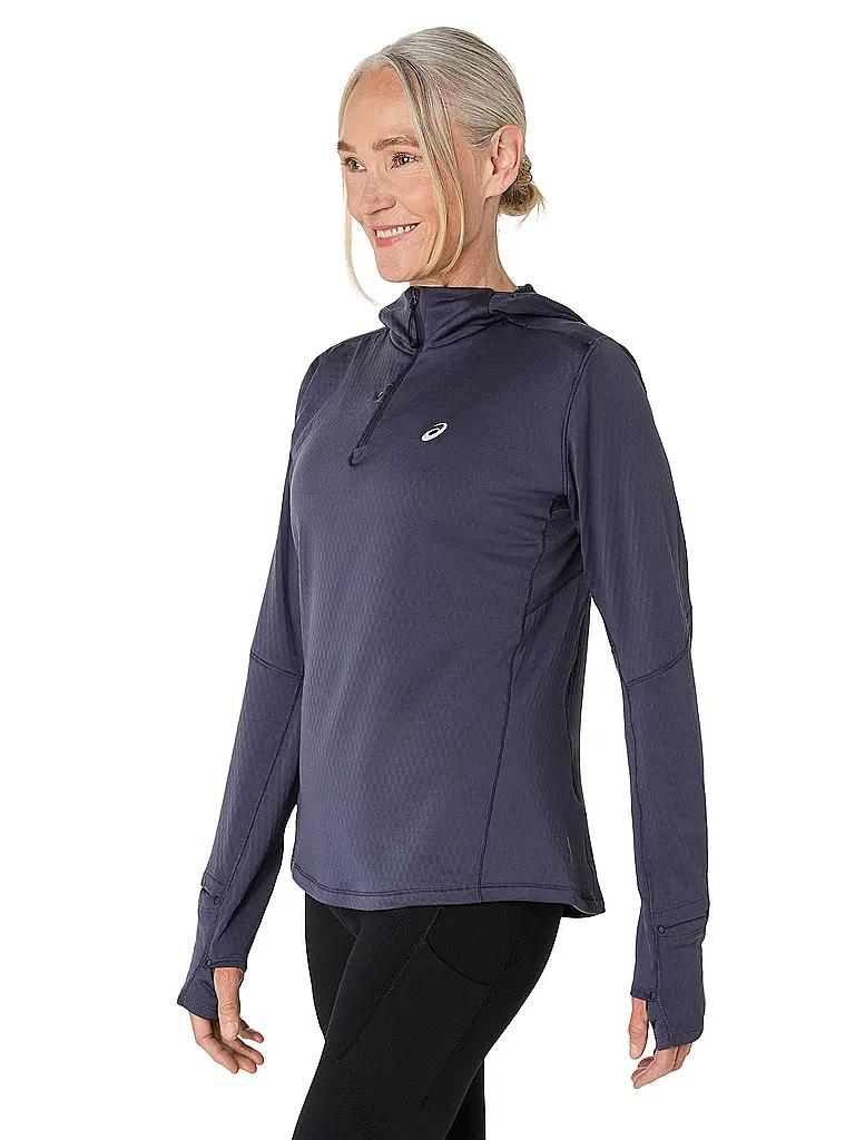 ASICS | Maglietta da running da donna Road Winter con cappuccio |