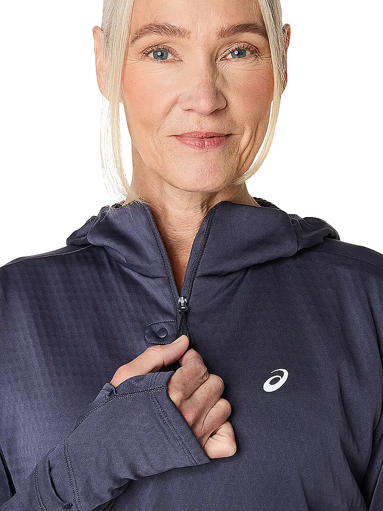 ASICS | Maglietta da running da donna Road Winter con cappuccio |