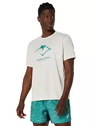ASICS | Maglietta da running da uomo Fujitrail Logo SS Top | Bianco
